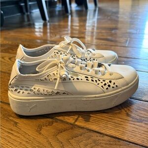 Puma Women's White Casual Sneakers